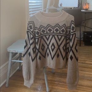 Cropped sweater